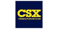A picture of CSX's logo